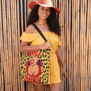 Girl Boss Tote Bag https://etsy.me/3zrLuad
